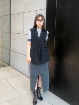 UNITED TOKYO STAFFさん（レディース・157cm）の春コーディネート