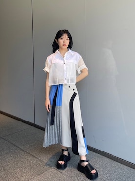 UNITED TOKYO STAFFさん（レディース・147cm）の夏コーディネート