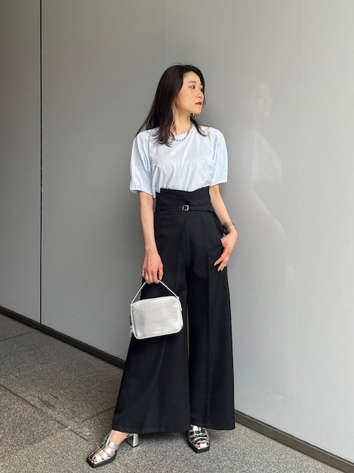 tシャツ ネオブルームカットソー｜ウォッシャブル/半袖/夏服 レディース UNITED TOKYO tシャツ ネオブルームカットソー｜ウォッシャブル