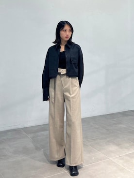 UNITED TOKYO STAFFさん（レディース・161cm）の秋コーディネート