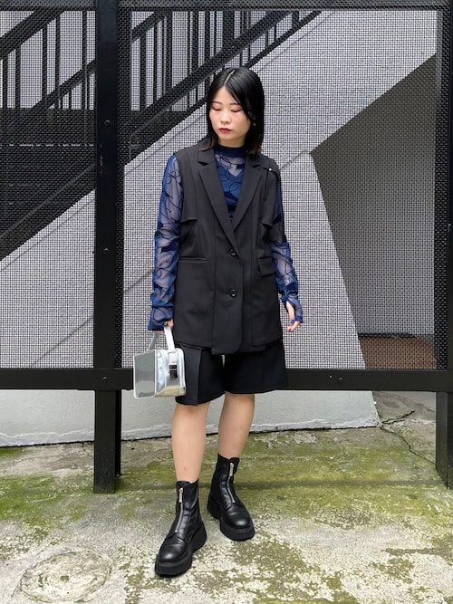 UNITED TOKYO（ユナイテッドトウキョウ） ベスト ジレ カッティング