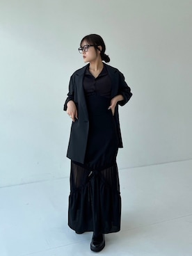 UNITED TOKYO STAFFさん（レディース・157cm）の秋コーディネート