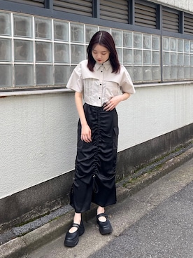 UNITED TOKYO STAFFさん（レディース・163cm）の春コーディネート