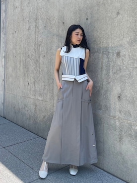 UNITED TOKYO STAFFさん（レディース・158cm）の夏コーディネート