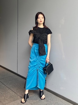 UNITED TOKYO STAFFさん（レディース・163cm）の夏コーディネート