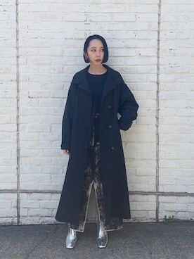 「UNITED TOKYO（ユナイテッドトウキョウ）のアイテム（その他アウター）」を使った、UNITED TOKYO STAFFさん（レディース・157cm）の春コーディネート