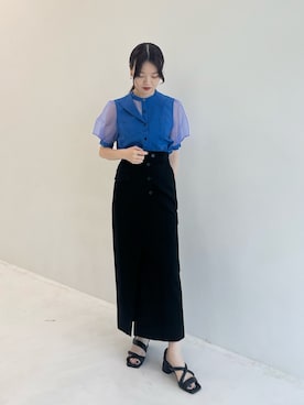 UNITED TOKYO STAFFさん（レディース・163cm）の夏コーディネート