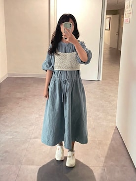 Morrisさん（レディース・163cm）の秋コーディネート