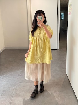 「アイテム（アンサンブル）」を使った、Morrisさん（レディース・163cm）の秋コーディネート