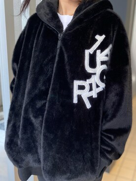 「1piu1uguale3 RELAX（ウノピュウノウグァーレトレリラックス）のアイテム（ブルゾン）」を使った、ミカさん（レディース・166cm）の夏コーディネート
