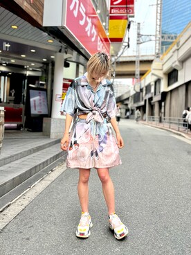 ミカさん（レディース・166cm）の夏コーディネート