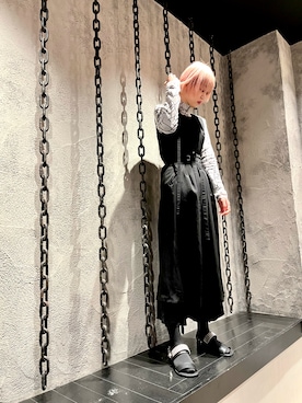「KMRii（ケムリ）のアイテム（ワンピース/ドレス）」を使った、ミカさん（レディース・166cm）の春コーディネート