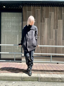 「KMRii（ケムリ）のアイテム」を使った、ミカさん（レディース・166cm）の夏コーディネート