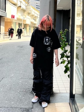 「ROYAL FLASH（ロイヤルフラッシュ）のアイテム」を使った、ミカさん（レディース・166cm）の春コーディネート