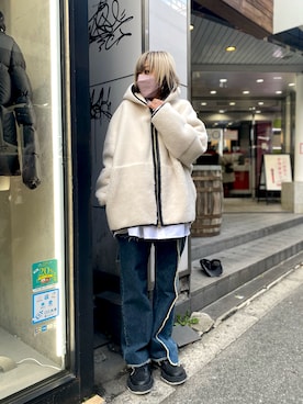 ミカさん（レディース・166cm）の冬コーディネート