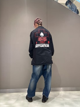 「ロイヤルフラッシュ」｜「アイテム（ジャケット/アウター）」を使った、ミカさん（レディース・166cm）の冬コーディネート