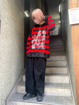 「FACCIES（ファチーズ）のアイテム」を使った、ミカさん（レディース・166cm）の冬コーディネート