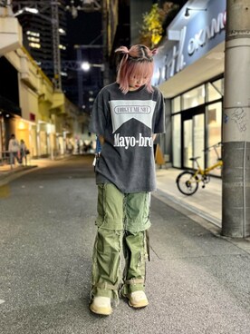 「mayo」｜ミカさん（レディース・166cm）の冬コーディネート