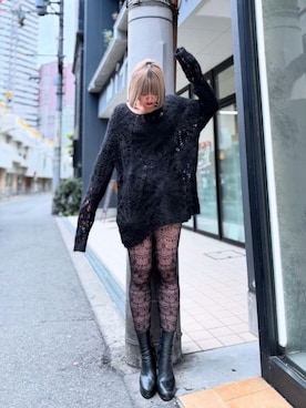 「ROYAL FLASH（ロイヤルフラッシュ）のアイテム」を使った、ミカさん（レディース・166cm）の春コーディネート
