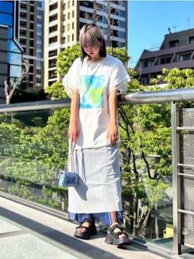 「AULA AILA」｜ミカさん（レディース・166cm）の秋コーディネート