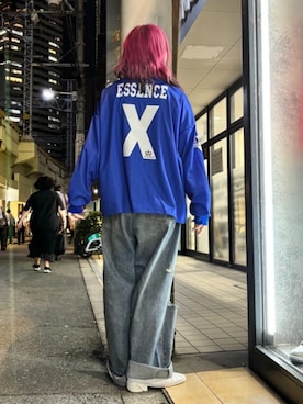 「ROYAL FLASH（ロイヤルフラッシュ）のアイテム」を使った、ミカさん（レディース・166cm）の春コーディネート