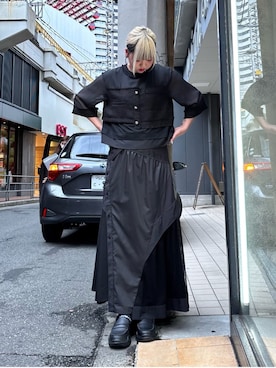 「ロイヤルフラッシュ」｜ミカさん（レディース・166cm）の夏コーディネート