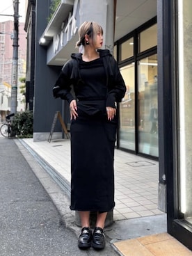 「ロイヤルフラッシュ」｜ミカさん（レディース・166cm）の春コーディネート