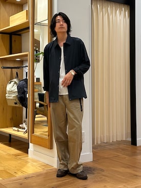 「URBAN RESEARCH DOORS（アーバンリサーチドアーズ）のアイテム」を使った、キムラさん（メンズ・177cm）の秋コーディネート