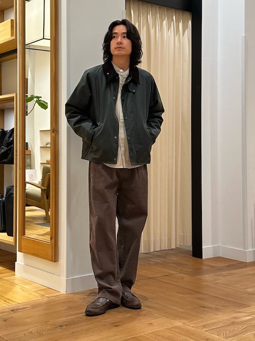 Barbour OS TRANSPORT WAX JACKET（その他アウター）｜Barbour