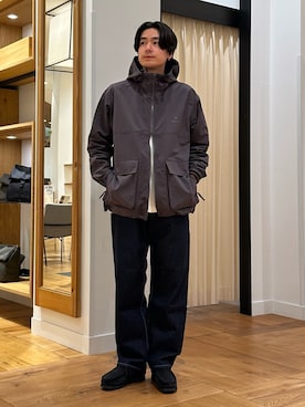 「Lee（リー）のアイテム（パンツ）」を使った、キムラさん（メンズ・177cm）の春コーディネート