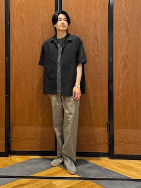 「MARMOT（マーモット）のアイテム」を使った、キムラさん（メンズ・177cm）の春コーディネート