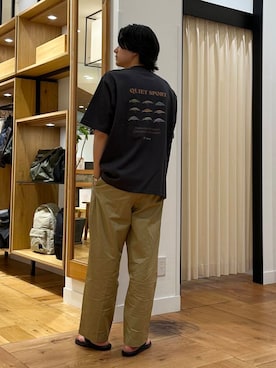 「ここでしか手に入らない別注アイテム」｜キムラさん（メンズ・177cm）の夏コーディネート