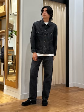 「Lee（リー）のアイテム」を使った、キムラさん（メンズ・177cm）の夏コーディネート