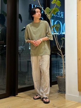 キムさん（メンズ・177cm）の夏コーディネート