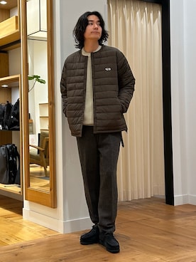 「アイテム（その他シューズ）」を使った、キムラさん（メンズ・177cm）の秋コーディネート