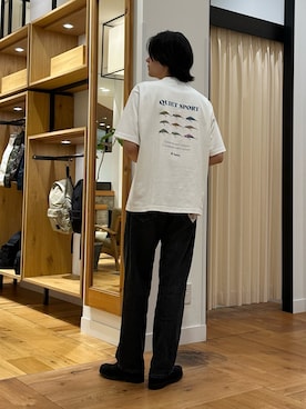 「Foxfire（フォックスファイヤー）のアイテム」を使った、キムラさん（メンズ・177cm）の夏コーディネート