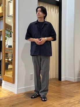 「URTECH」｜キムラさん（メンズ・177cm）の夏コーディネート