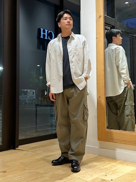 「アイテム（シューズ小物/雑貨）」を使った、キムラさん（メンズ・177cm）の夏コーディネート