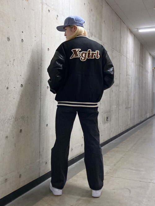 17015 XLARGE/X-girl ららぽーとTOKYO-BAYRUNAさんのスタジャンを使ったコーディネート - ZOZOTOWN 17015 XLARGE/X-girl ららぽーとTOKYO-BAYRUNAさんのスタジャンを使ったコーディネート - ZOZOTOWN