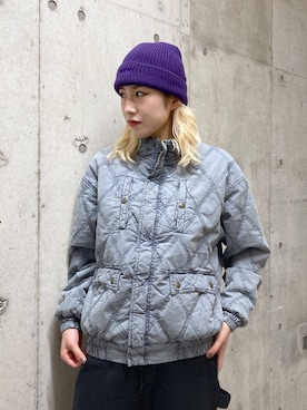 「エクストララージ」｜「アイテム（スウェットパンツ）」を使った、RUNAさん（レディース・167cm）の秋コーディネート