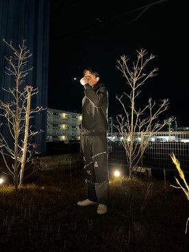 「OY（オーワイ）のアイテム（ジャケット/アウター）」を使った、ひなたさん（メンズ・177cm）の冬コーディネート