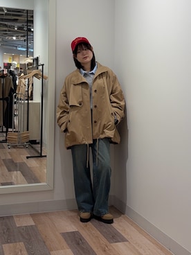 みおさん（レディース・156cm）の冬コーディネート