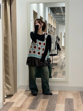 「アイテム（パンツ）」を使った、hmio05さん（レディース・155cm・20代）の夏コーディネート