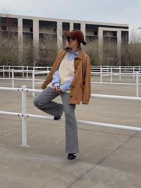 みおさん（レディース・156cm）の春コーディネート