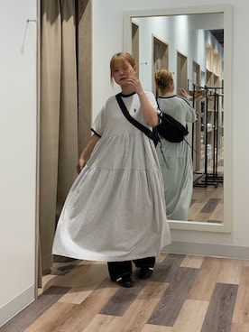 みおさん（骨格ストレート・レディース・155cm）の夏コーディネート