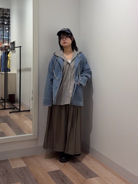 みおさん（レディース・156cm）の春コーディネート