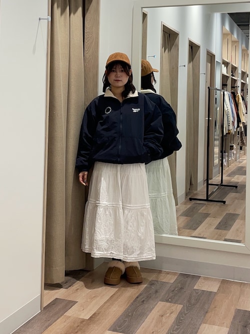 裏地起毛レーススカート（スカート）｜CPCM（シーピーシーエム）の