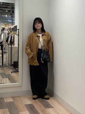 みおさん（レディース・155cm）の冬コーディネート