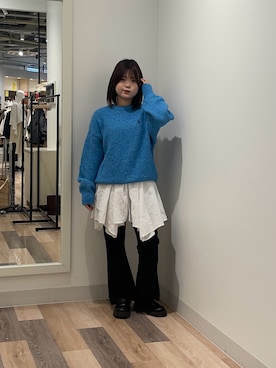 みおさん（レディース・155cm）の冬コーディネート