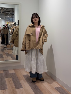 みおさん（レディース・156cm）の冬コーディネート